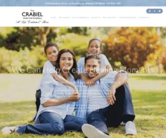 Crabiel.com(The Crabiel Home for Funerals) Screenshot