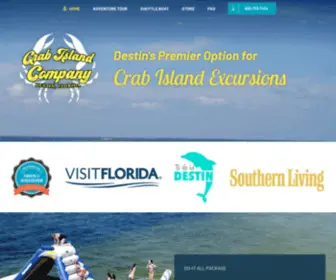 Crabislandcompany.com(Crab Island Company) Screenshot