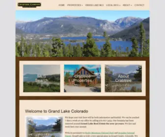 Crabtreeproperties.com(Looking for great real estate in the mountains of Colorado) Screenshot