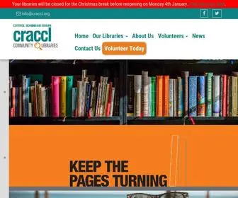 Craccl.org(Catterick, Richmond and Colburn Community Libraries) Screenshot