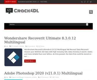 Crack4DL.com(Site is undergoing maintenance) Screenshot