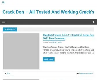 Crackdon.com(Crackdon) Screenshot