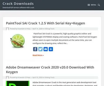 Crackdownloads.net(Crack Downloads) Screenshot