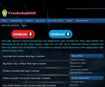 Crackedapkfull.com(Free Apk Games Cracked) Screenshot