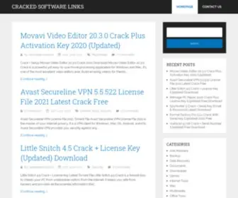 Crackedlink.com(Cracked Software Links) Screenshot