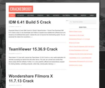 Crackedroot.com(Crackedroot) Screenshot