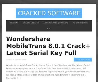 Crackedsoftware.net(Cracked Software) Screenshot