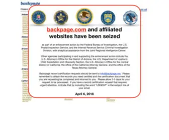 Cracker.com(Backpage Seizure) Screenshot