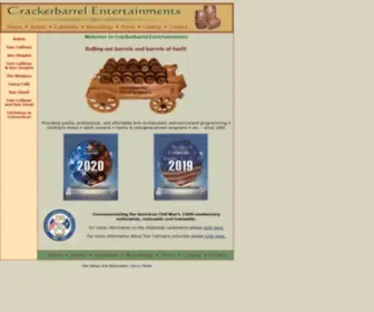 Crackerbarrel-ENTS.com(Crackerbarrel Entertainment) Screenshot