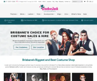 Crackerjackcostume.com.au(Crackerjack Costume) Screenshot
