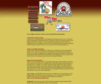 Crackersbargrillandtiki.com(Ocala Catering Crystal River Catering Restaurants and Dining) Screenshot