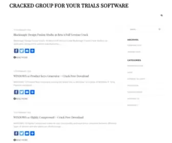 Crackgroup.net(Cracked group for your trials software) Screenshot