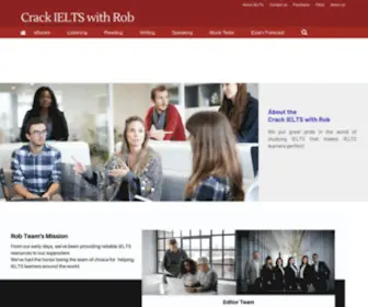 Crackieltswithrob.com(FREE Online IELTS Exam Preparation) Screenshot