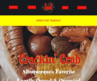 Crackincrababq.com(Crackin' Crab) Screenshot