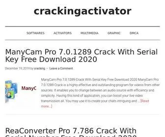 Crackingactivator.com(Full Activators) Screenshot