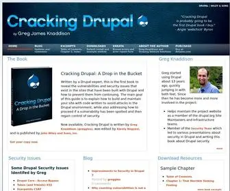 Crackingdrupal.com(Cracking Drupal) Screenshot