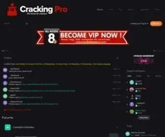 Crackingpro.com(Cracking Pro) Screenshot