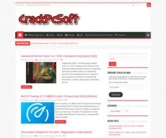 Crackpcsoft.net(Crack Pc Software Free Download) Screenshot