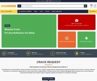 Crackrequest.org(Best Software Cracking Request Website) Screenshot