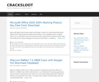 Cracksloot.com(CRACKSLOOT) Screenshot