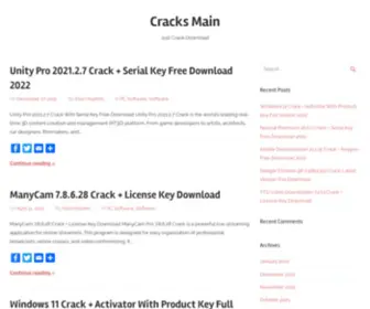 Cracksmain.com(Cracks Main) Screenshot