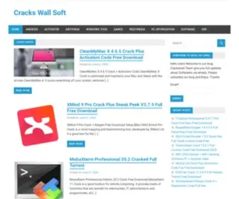 Crackswall.com(Cracks Wall Soft) Screenshot