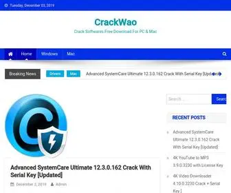Crackwao.com(Crack Softwares Free Download For PC & Mac) Screenshot