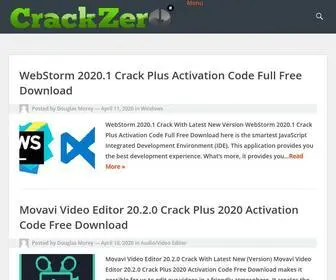 CrackZero.com(Crack Zero) Screenshot