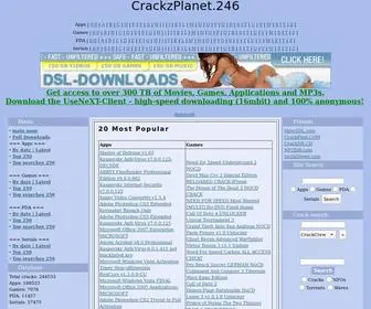 CrackZplanet.com(Lagest cracks database. Most recent updates of keygens) Screenshot