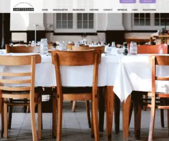 Cradam.nl(Café Restaurant Amsterdam) Screenshot