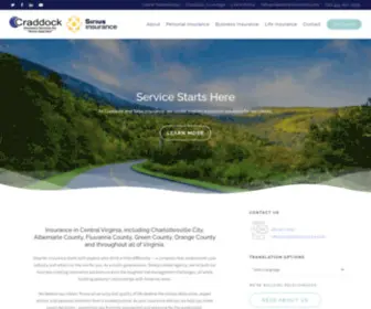 Craddockinsurance.com(Craddock and Sirius Insurance) Screenshot