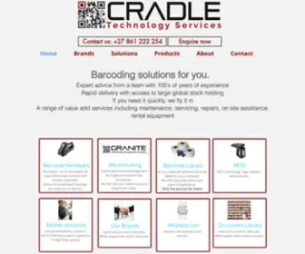 Cradle.co.za(Cradle Technology Services) Screenshot