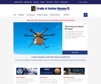 Cradleofaviation.org(Cradle of Aviation Museum) Screenshot