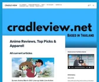 Cradleview.net(Anime Reviews) Screenshot