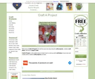 Craft-A-Project.com(Craft A Project) Screenshot
