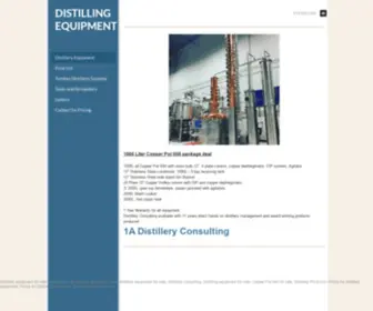 Craft-Distillery.com(DISTILLING EQUIPMENT) Screenshot