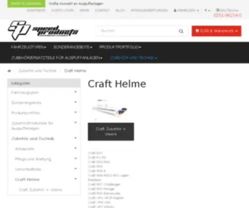 Craft-Helmets.de(Craft Helmets) Screenshot