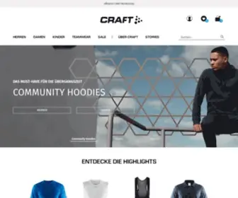 Craft-Sports.de(Offizieller CRAFT Shop) Screenshot