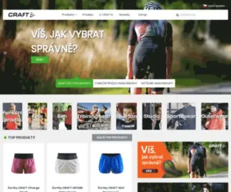 Craft.cz(Funkční oblečení) Screenshot