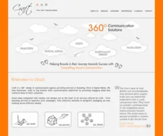 Craft.net.in(Advertising Agency) Screenshot