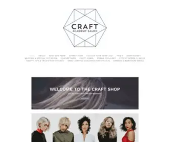 Craftacademysalon.com(CRAFT ACADEMY SALON) Screenshot