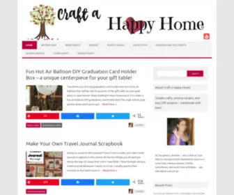 Craftahappyhome.com(Craft a Happy Home) Screenshot