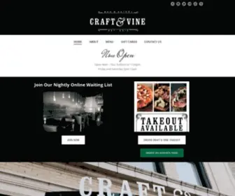 Craftandvine.com(Craft & Vine) Screenshot