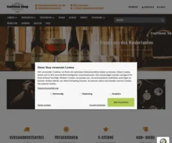 Craftbeer-Shop.com(Craft Beer kaufen) Screenshot