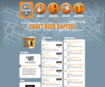 Craftbeercapital.com(Craft Beer Capital) Screenshot