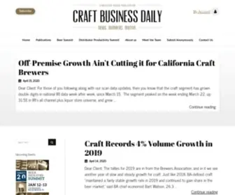 Craftbusinessdaily.com(Craft Business Daily) Screenshot