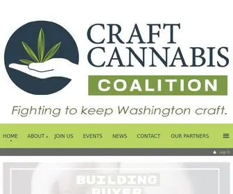 Craftcannabiscoalition.com(Craft Cannabis Coalition) Screenshot