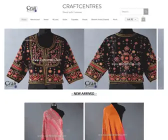 Craftcentres.com(Bhujodi Saree) Screenshot