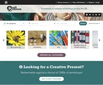 Craftcourses.com(Craft Courses) Screenshot
