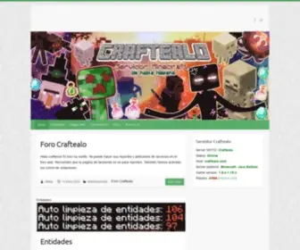 Craftealo.com(Servidor Minecraft de habla hispana) Screenshot